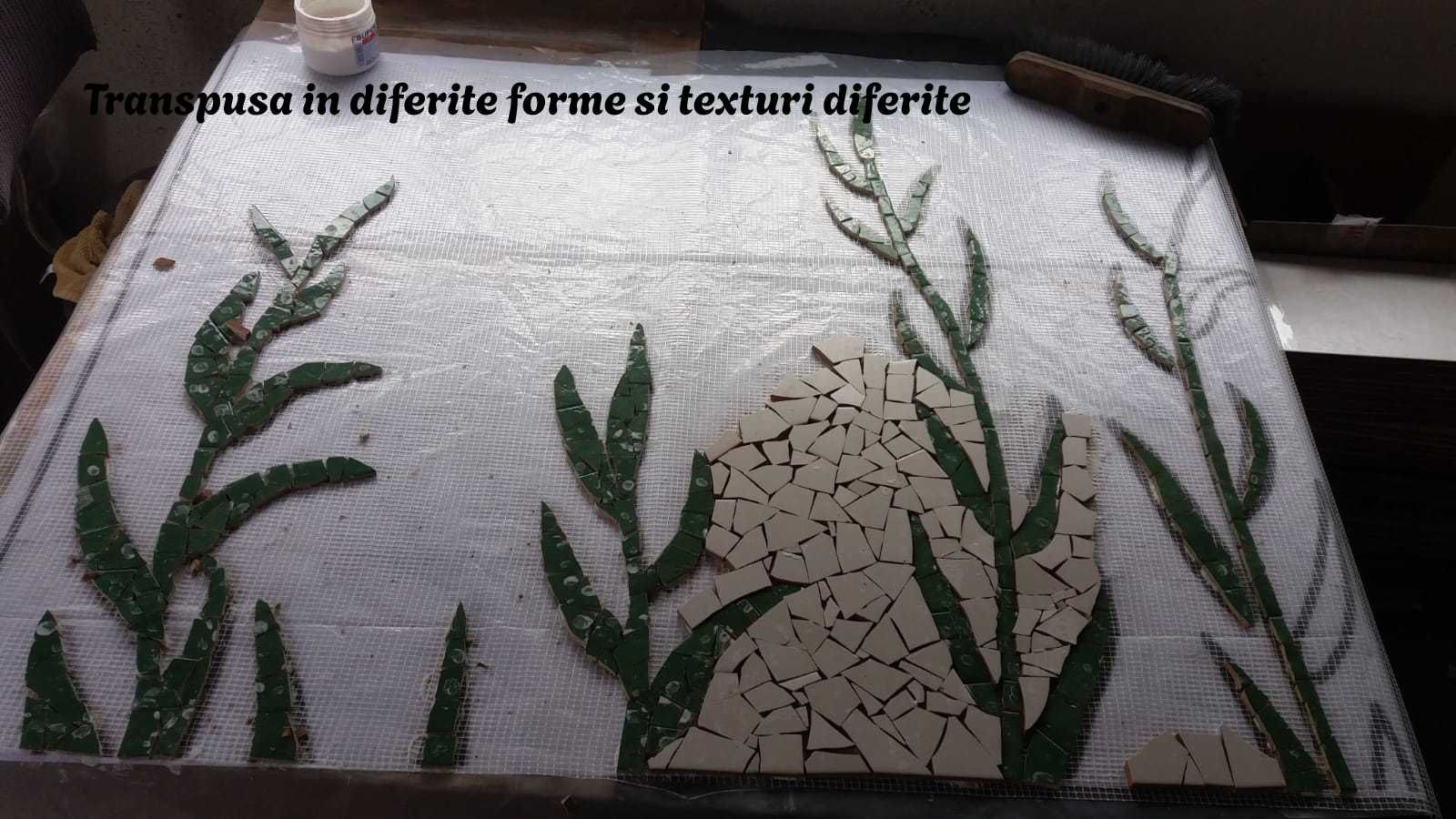 Mozaic ceramica hand made Trenkart