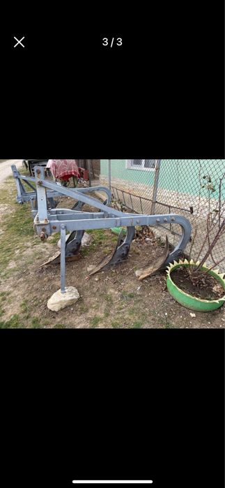 Плуг за оран 3*30 с нови лемежи и отметателни дъски