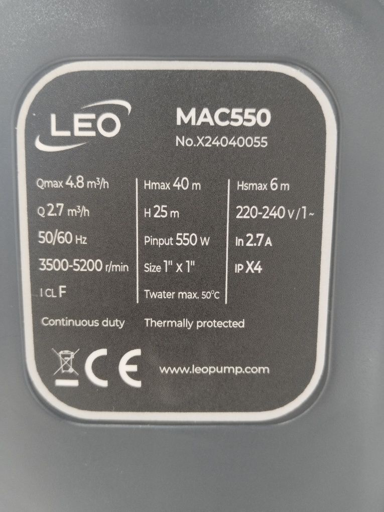 Частотник насос leo