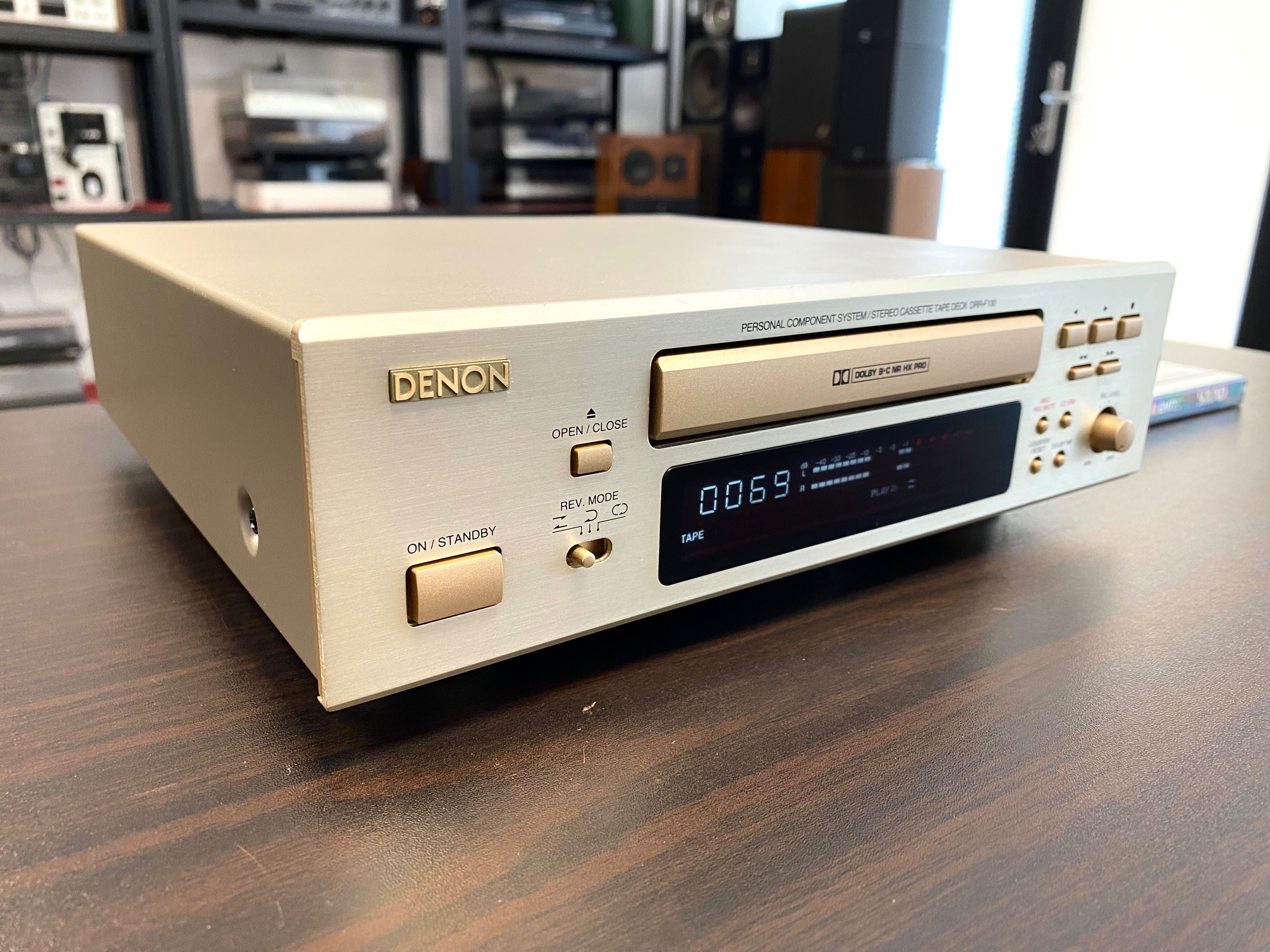 Реверсивен касетен дек Denon