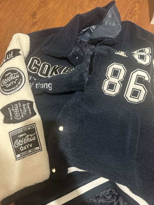 Новый зимний бомбер-куртка  Тедди большого размера 56р