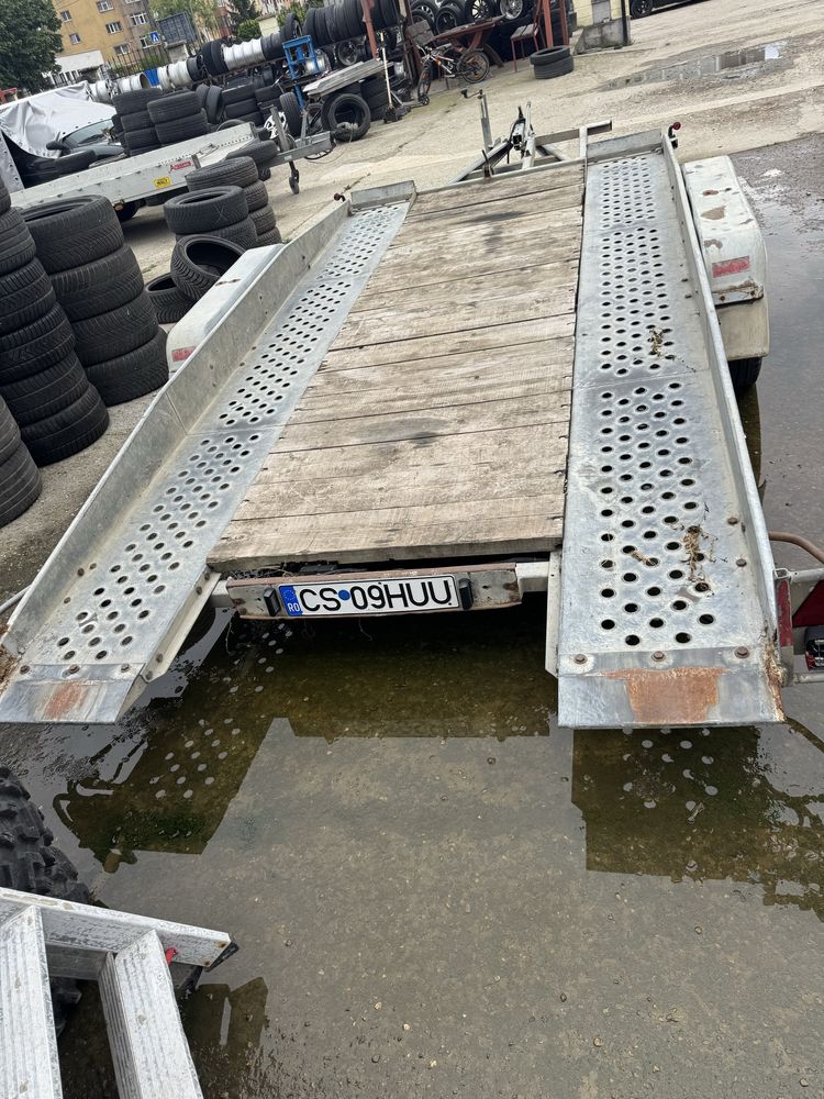 Vand remorca -șlep. Transport auto. Rabatabila  2500 mma cu a