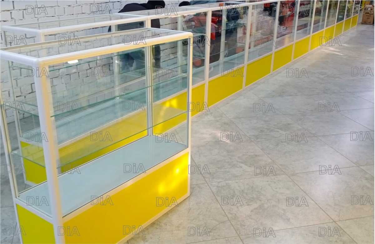 Прилавки витринные - изготовление по размерам, от производителя kapr