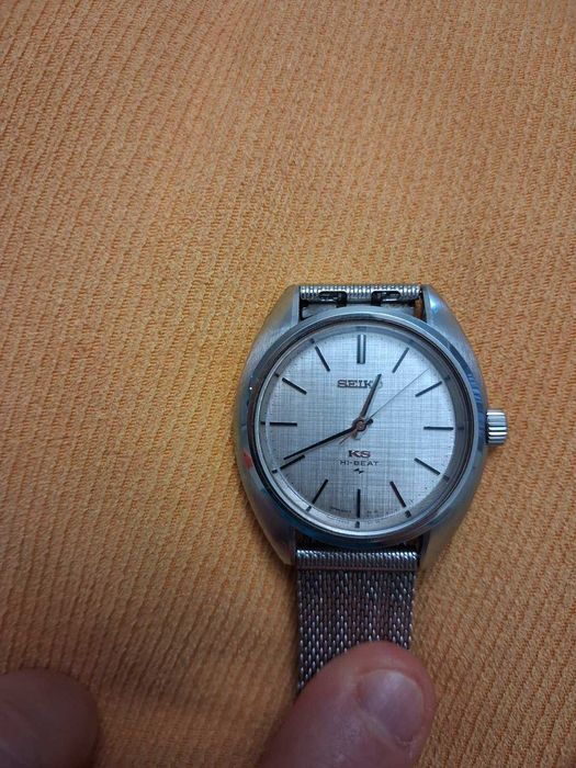King Seiko KS 45-7010 ръчно навиване 36000 bph 25j Сейко