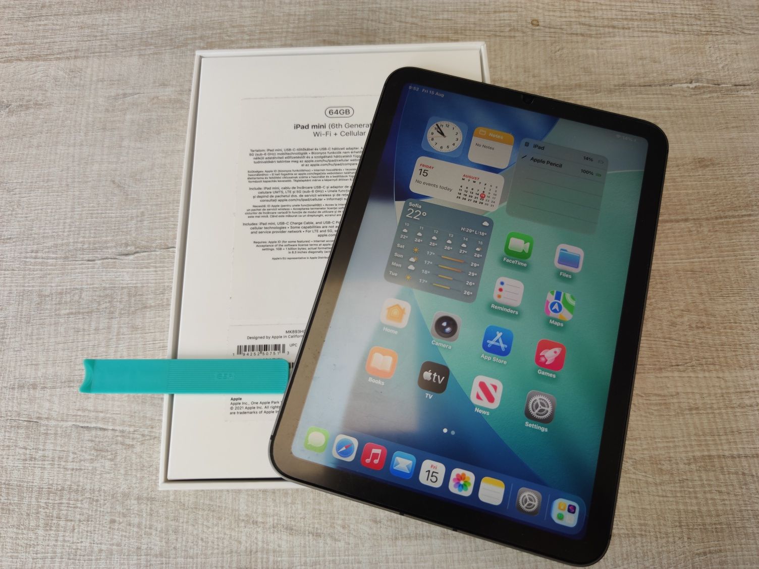 Apple iPad Mini 6 64GB Cellular + Wi-Fi Space gray