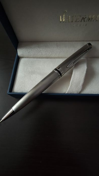 Pix Waterman Expert metalic argintiu