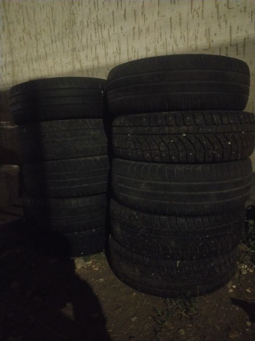 Продам зимние и всесезонные шины — б/у, недорого все за 30000 договор
