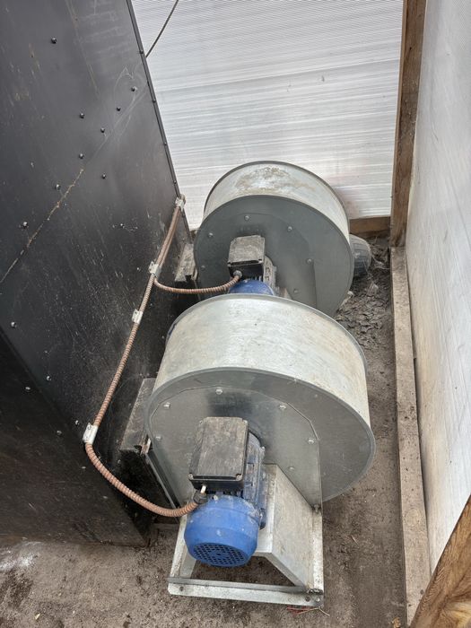 Generator centrala aer cald 150kw pe lemne sau carbune