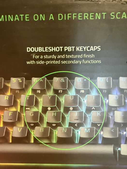 Гейминг клавиатура с 2г гаранци - Razer Huntsman mini