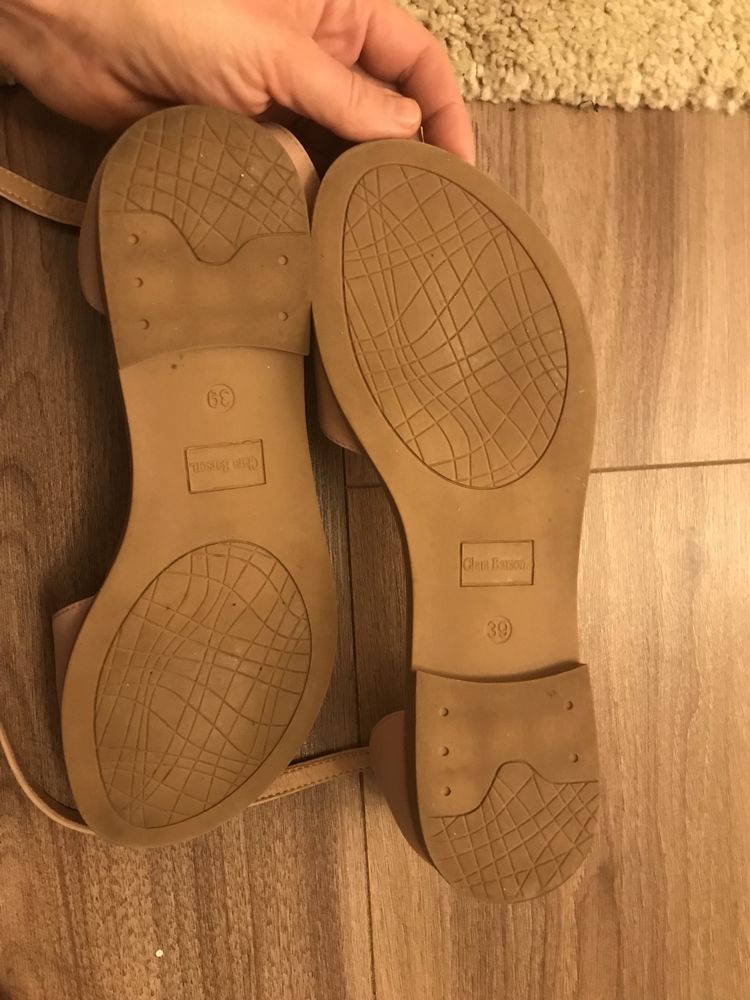 Sandale vara roze pudra nr 39