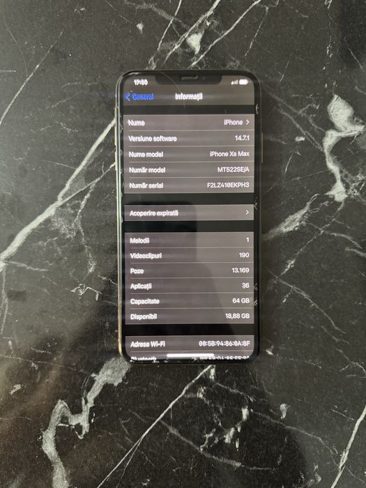 Iphone XS Max, 64 GB