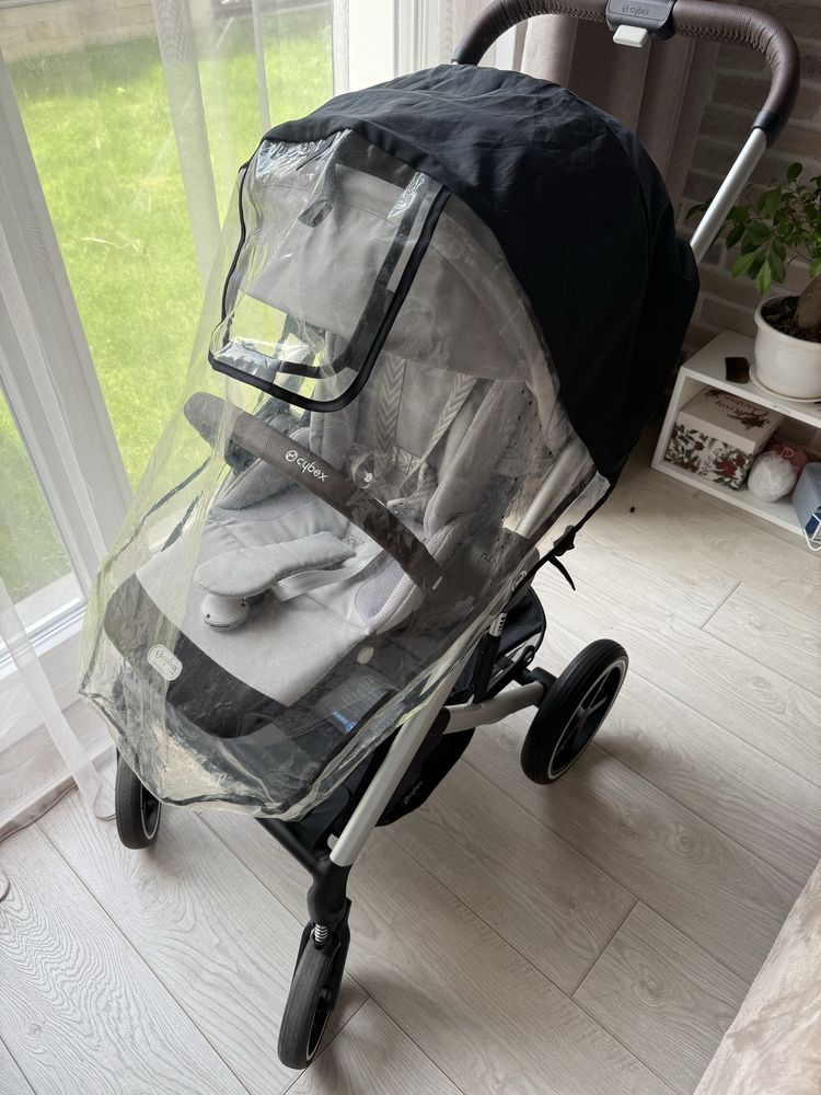 Cybex balios s lux lava grey количка