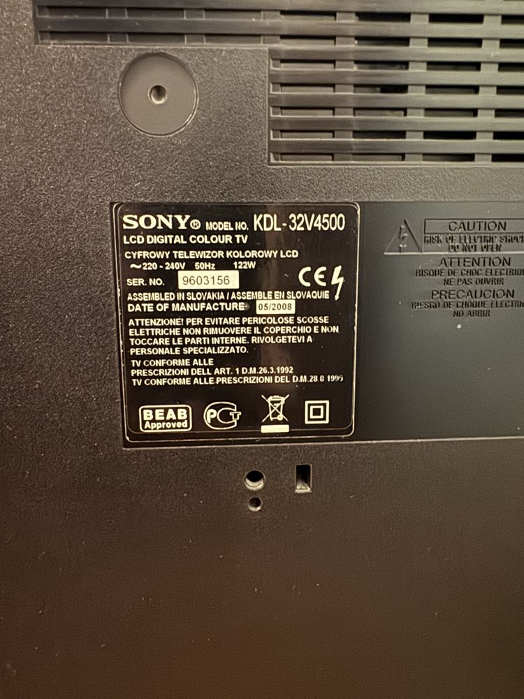 Телевизор Sony Bravia KDL-32V4500 – 32 инча LCD