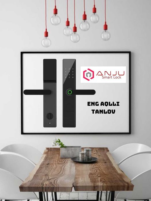 Aqlli elektron eshik qulfi. Model: Anju Smart Lock, FD-01