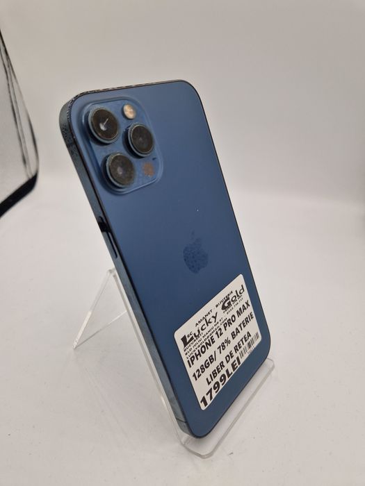 IPhone 12 Pro Max 128 GB 78% Baterie Garantie #34611