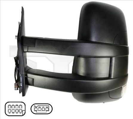 oglinda exterioara stanga iveco daily iv bus 2006-2011