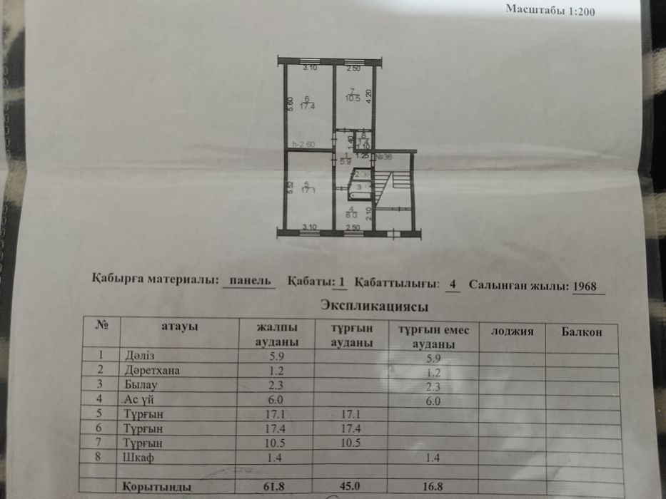Продам 3-х комнатную квартиру