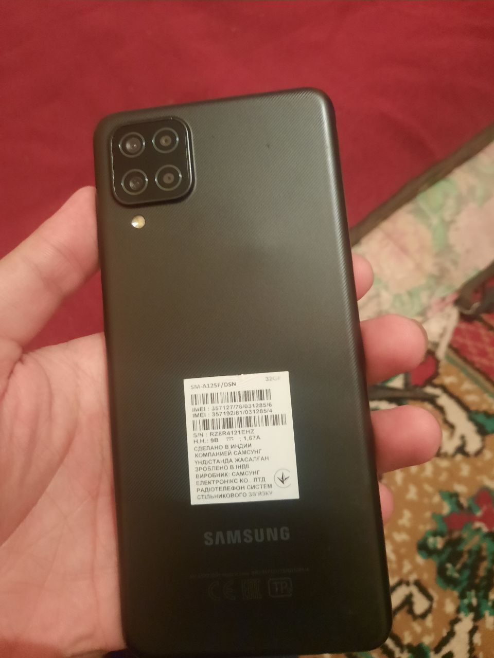 Samsung a 12. 32 gb