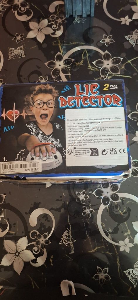 Играчка детектор на лъжата. !!!САМО ЛИЧНО ПРЕДАВАНЕ!!!