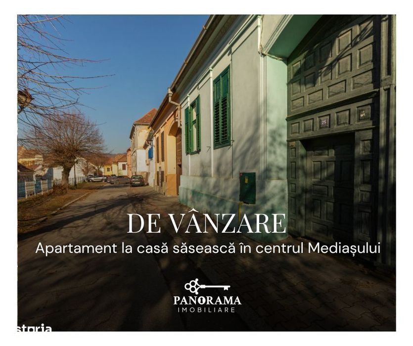 Apartament la casa săsească în Centrul Istoric al Mediașului