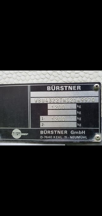 Vând rulota Burstner