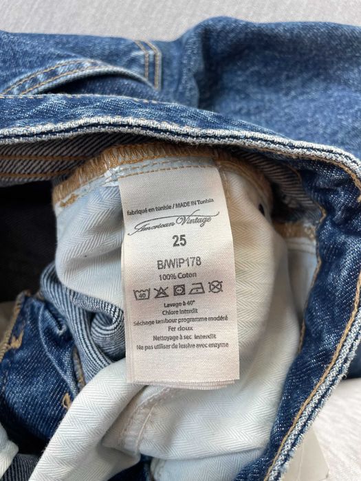 American vintage НОВ дънков панталон 100% памук, 34