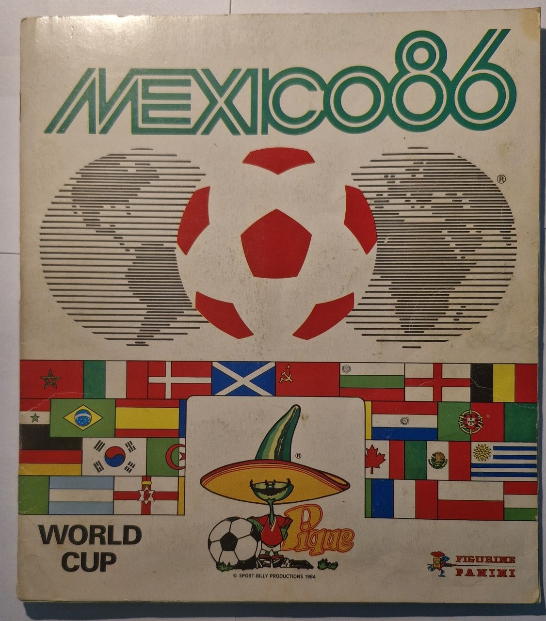 Panini album complet Mexico 86 Mexic 1986 campionatul mondial  fotbal