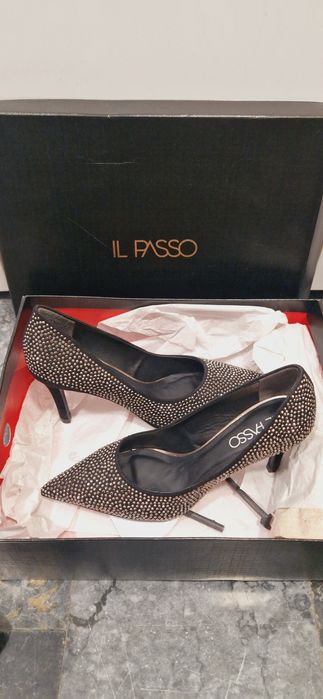 Pantofi cu strasuri Il Passo
