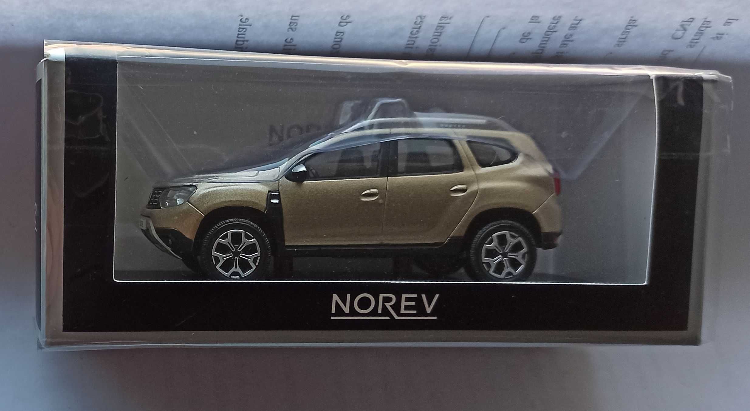 Macheta Dacia Duster 2 2018 dune beige - Norev 1/43