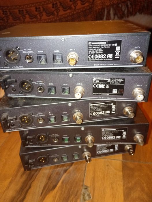 2500 lei toate 5 Sennheiser receiver ew100 g3 . Frecvențe-734-776 Mhz