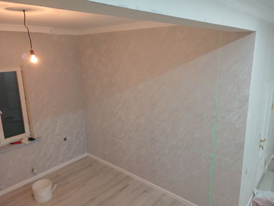 Косметический ремонт квартир левкас обои левкас закатка