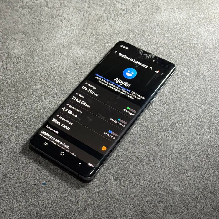 Samsung S10 5g sotiladi dastavka bor