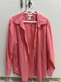 розова рубашка от H&M
