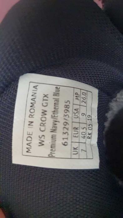 Ghete trekking SALEWA Crow Gtx, marimea 40,5