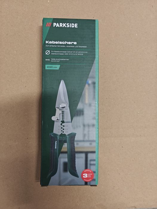 Clește profesional taiere sertizare stripper Parkside