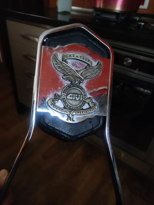 Spătar chooper  Givi  inox superb