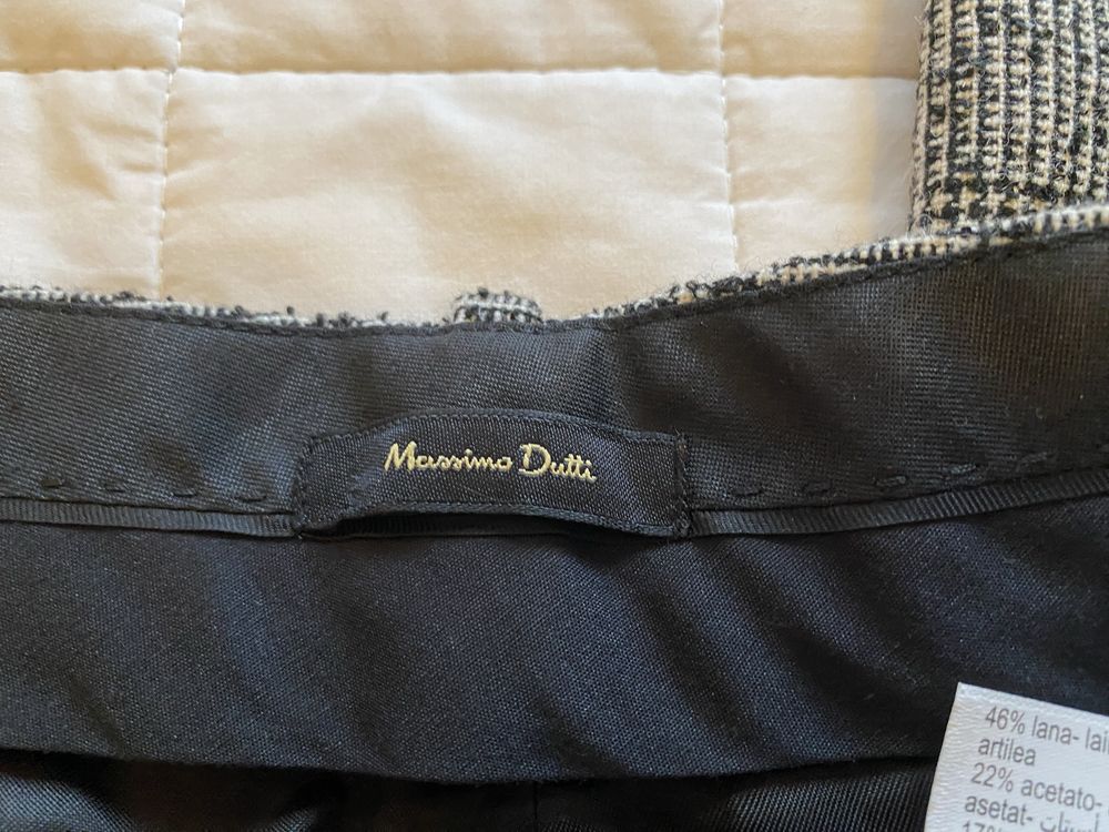 Pantolon Massimo Dutti nou, din tesatura finǎ de lână