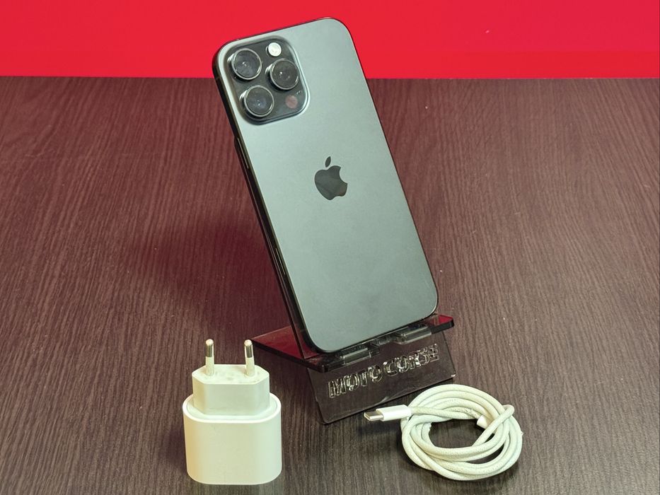 Apple iPhone 16 Pro 256GB Black Titanium / 100% батерия