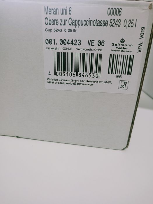 Set Cappuccino Seltmann