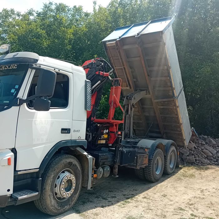 Услуги с автокран и самосвал