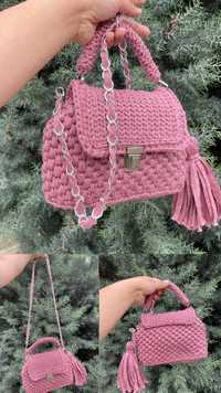Чанта ръчно плетена