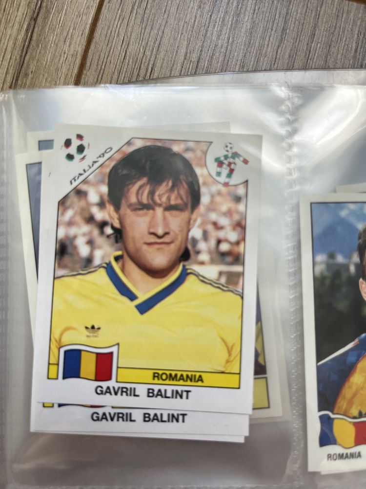 Panini Jucatori Romani din Cupa Mondiala 1990 1994 1998