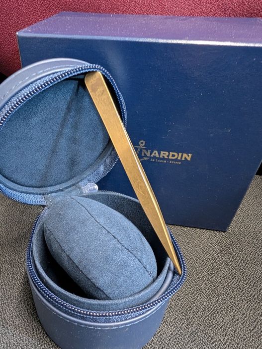 Cutie ceas Ulysses Nardin originala 100%