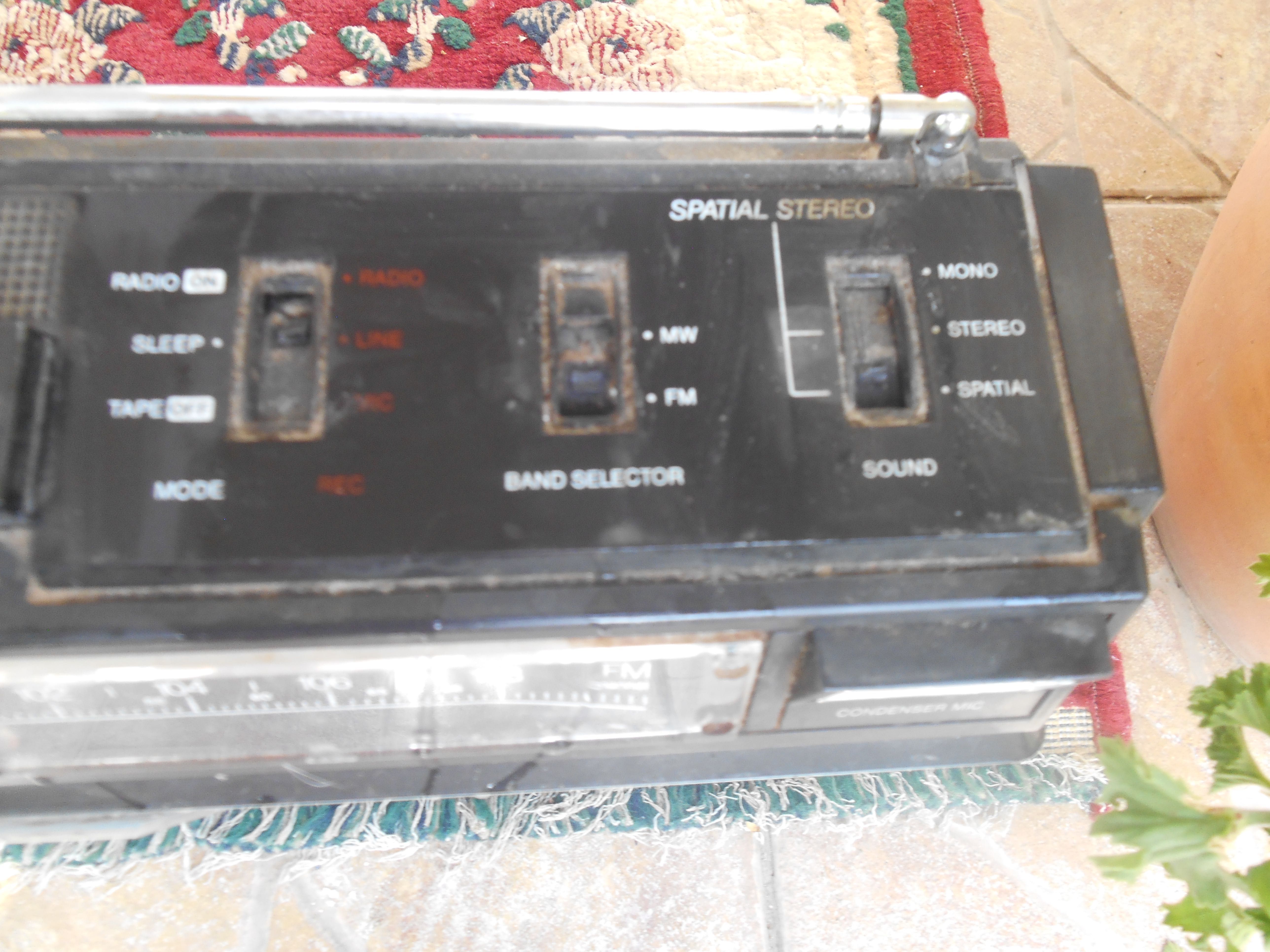 Radio casetofon de colecție Philips 8210 Stereo Spatial