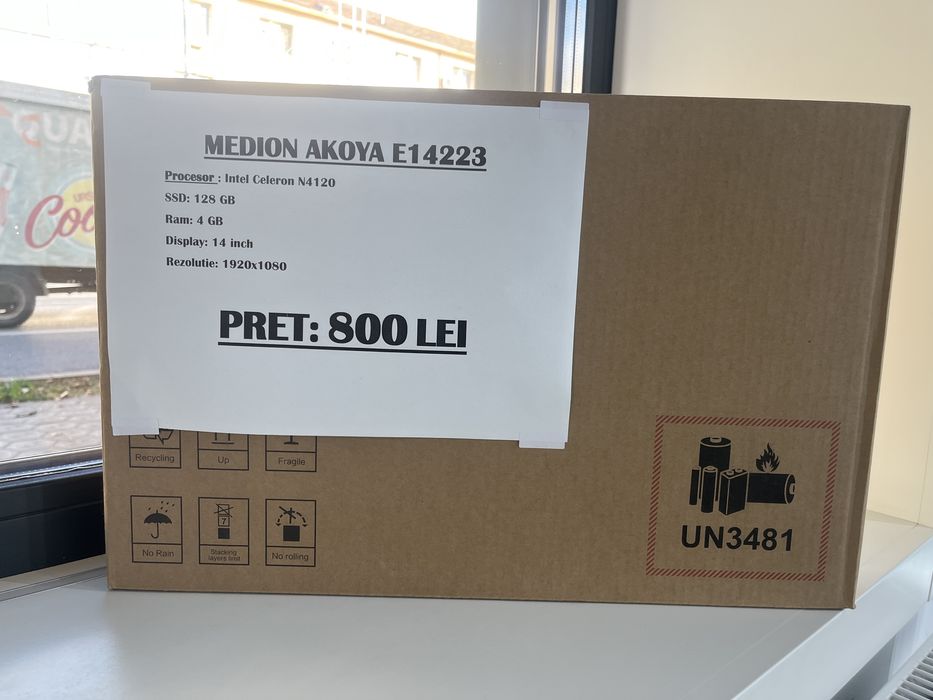 Laptop Medion Akoya E14223 128GB Produs Nou Sigilat