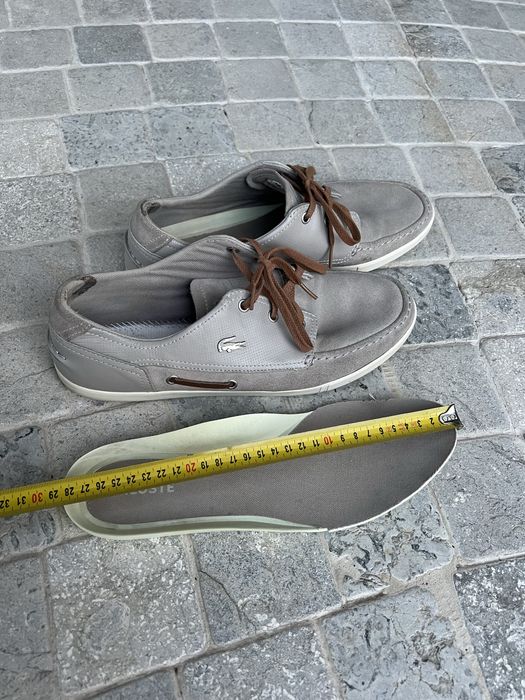 LACOSTE piele mar.43 28 cm