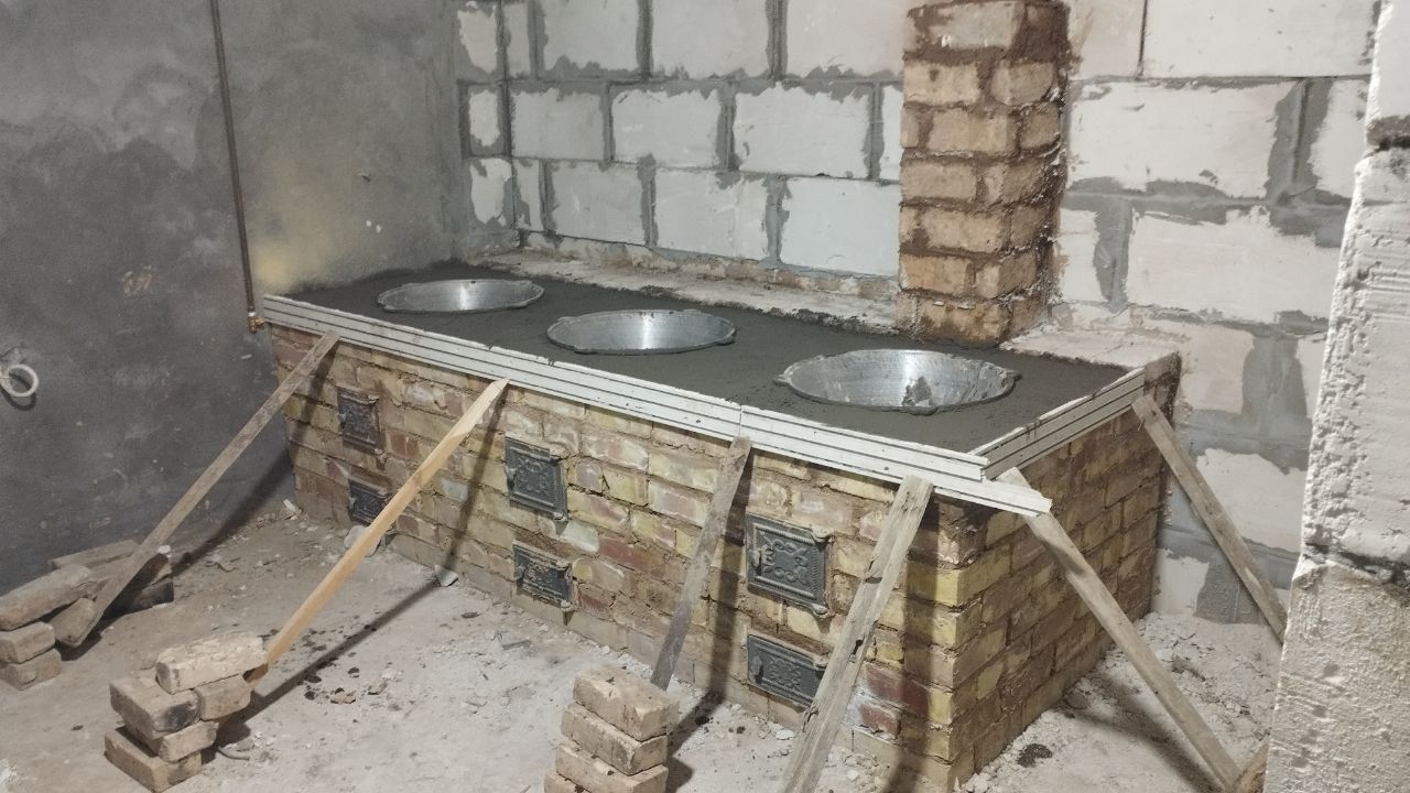 Печка   тандир    Учок