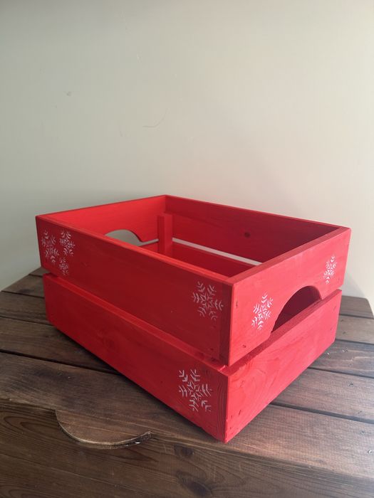 Дървени щайги с лого – коледни корпоративни подаръци