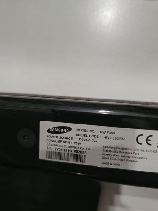 Soundbar + Subwoofer Samsung