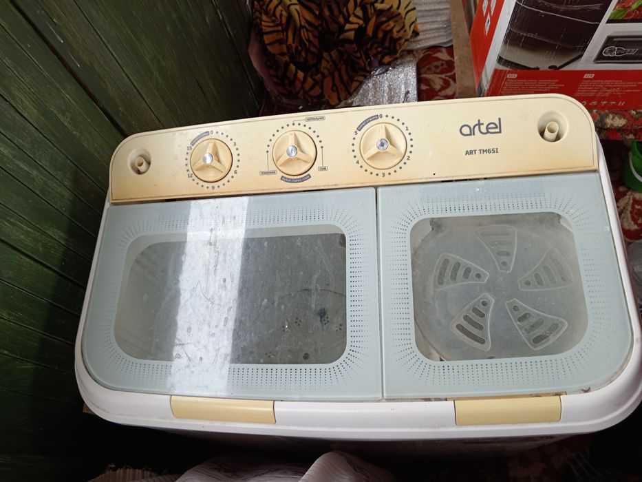 2 ta kir yuvish mashinasini sotaman LG 7 kg va  Artel 6 kg